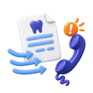 Unfollowed dental claims icon